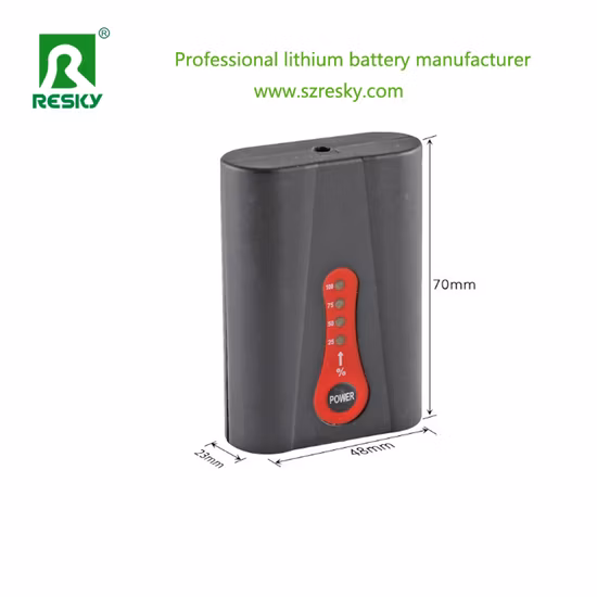18650 Литиевая аккумуляторная батарея Li
