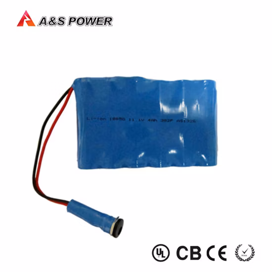 Сертификация CE Перезаряжаемая литиевая батарея 18650 3s2p 11,1V 4000mah Блок батарей